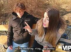 Honey, is it time for my pussy to pay for our vacation?