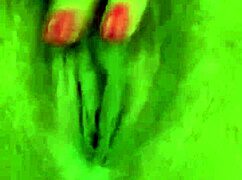 Fingering juicy virgin chocolate pussy till scream.