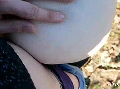 Sex on Hike: Blowjob and Doggystyle Above Forest