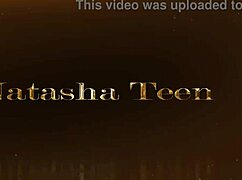 Natasha teen plays anal for big gape