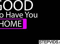 Kagney Linn Karter is seducing her stepson in this hardcore scene.