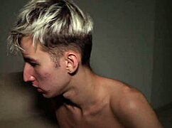 do three dicks fuck that cute slut and cum on her body?