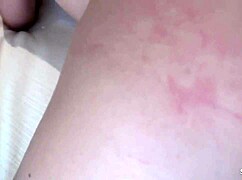 Tiny blonde Kelly fucks boyfriend intensely.