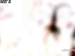 Megan Venturi squirts and swallows cum