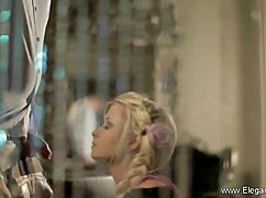 She says, 'I'm the beautiful German MILF milk maiden giving BJ'