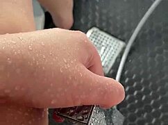 Hot aesthetic stepsis enjoys a relaxing shower in sunny los angeles