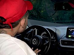 Strange Girl Begs For Outdoor Fuck Without Condom