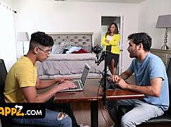 Mellanie Monroe And Ms Visual Swap And Fuck Latino Stepsons