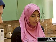 all-natural busty muslim teen seducing stepmom's white boyfriend?