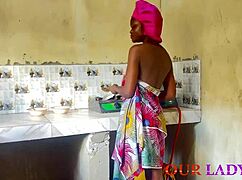 Can You Handle Hot Kitchen Sex With Big Black Cock While Cooking?