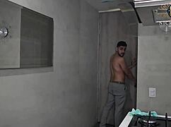 after the party, i joined my friend and her boyfriend for a wild threesome with deepthroat and cum