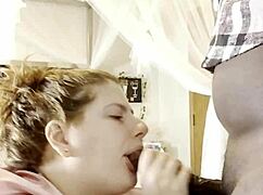 luxurious bbws in a blowjob compilation video