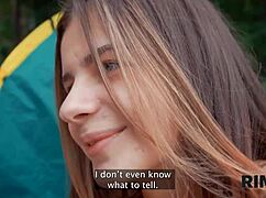 Rim4k 2 girls 1 cleanup, I was so shy at the camping site.