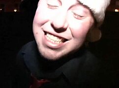 skinny teen gets fucked on campus by stud