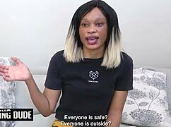 Stuffing my big fat cock deep into this amazing black pussy while she moans in pleasure