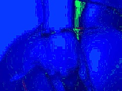 Bleu room anal solo finger fuck