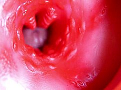 A Big Red Cock Inside a Juicy Hole Can Give Sperm at Any Moment