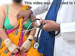 Doctor Conducts Thorough Examination of Telugu Aunty's Breasts