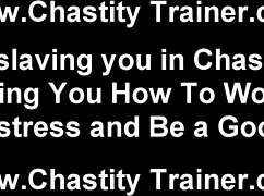 Your Cock Isnt Going Anywhere For A Very Long Time In Bondage Femdom Play