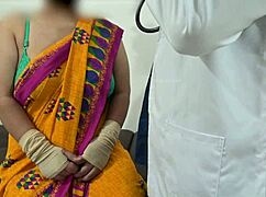 Doctor Conducts Thorough Examination of Telugu Aunty's Breasts