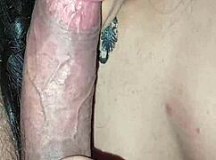 i escape with my best friend to give him the best blowjob on his big cock in homemade pov