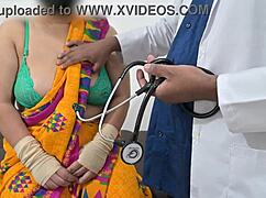 Doctor Conducts Thorough Examination of Telugu Aunty's Breasts