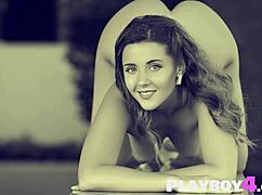 cute babes reveal their amazing naked bodies in a softcore striptease, with kailena showcasing her big tits