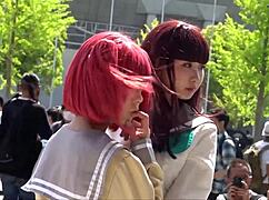 我爱玩Love Live Sunshine cosplay超有趣可爱！