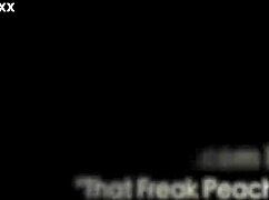 Petite Ebony Freak Peach Delivers Intense Blowjob Cumshot on Black Cock Pussy Pounding