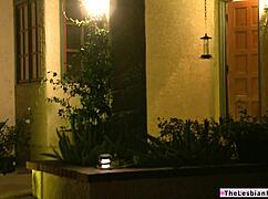 busty milf licks hairy teen stepdaughter's pussy while she sits on face 👅💦