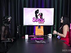 I cant stop watchin ramona 69 n tifany rocha in that sheer red swing cast compil