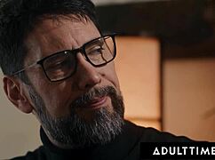 Hubby dominates as siri dahl and ana foxxx lick ass in rough 3some?