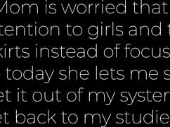 stepmom fucks stepson to control his urges and help him study better