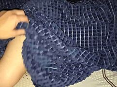 OMG Jerking My Cock And Exploding Cum All Over Best Friend's Sleeping Mom's Big Tits!