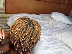 a young woman endures intense anal action ending in a deep creampie finish