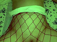 Soft Petite Redhead's Tight Pussy Swallows Monster Dildo Deep in Bedroom Close-Up