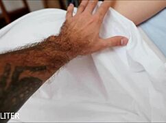 A naughty 18+ euro slut bends over craving cock in every tight hole