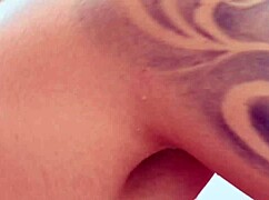 white latina slut's anal dp ends in huge facial gape