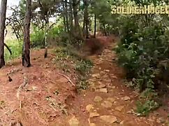 While We Exercised in Forest Yenifer's Whore Lets Me Bareback Her Pink Vagina and Cum Inside! - Yenifer Chacon Soldierhugecock