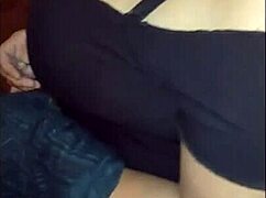 chubby latina street whore mommy flashes huge tits outdoors