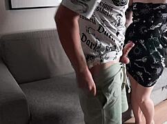 Stepbro Catches Me Masturbating - Help Him Cum Quick!