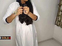 school van driver picks up komal at home and fucks her right there doggy style?