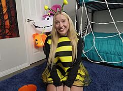 Step sis kallie taylor begs bros candy cock for wet pussy pounding