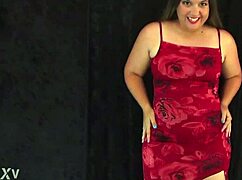 Chubby Curvy Amateur's Wild Curves Explode with Dirty Talk Passion in Casting Interview