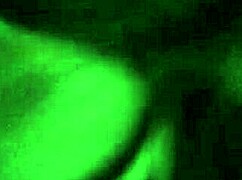 Redbone beauty with thick curves sucks big black cock deep in shadows