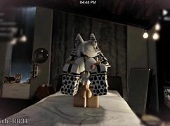 pounding cute follower's ass doggystyle in cow costume! part 2