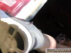 teen strips searched handjob gapes pussy fucked outdoor cop uniform!