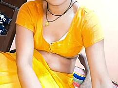 Skinny housewife massages husbands feet then rides his cock close up