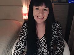 wanna pet milf tamarra romans perky nipples and clit in leopard lingerie?