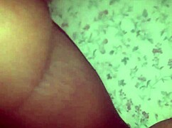 Light-Skinned Cock Stretches Ebony's Massive Ass Deep